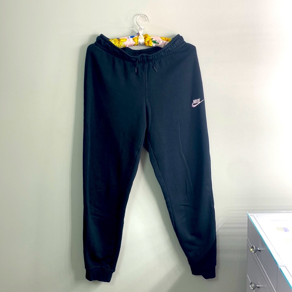 All black Nike sweats